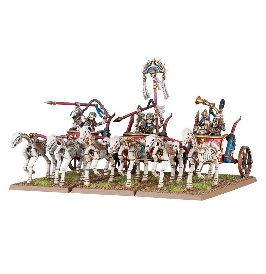 Warhammer - The Old World - Tomb Kings - Skeleton Chariots | Event Horizon Hobbies CA