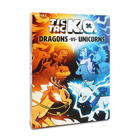 Boardgames - Tic Tac K.O. - Dragons vs Unicorns