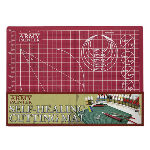 Army Painter - Self Healing Cutting Mat - Red