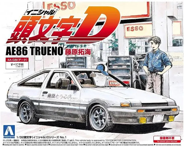 Model Kit - Fujimi 1/24 Initial D AE86 Trueno Project D