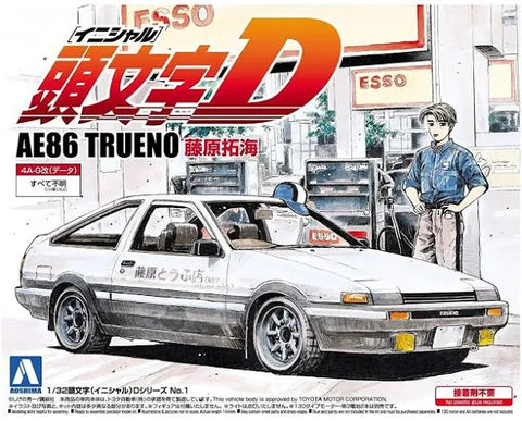 Model Kit - Fujimi 1/24 Initial D AE86 Trueno Project D