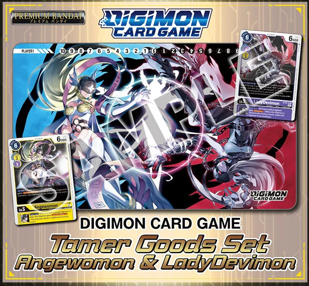 Digimon - Playmat - Tamer Goods Set Angewomon & LadyDevimon | Event Horizon Hobbies CA