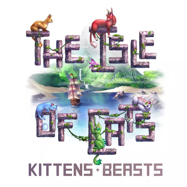 Boardgames - The Isle of Cats - Kittens & Beasts | Event Horizon Hobbies CA