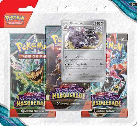 Pokémon - Twilight Masquerade - Three Pack Blisters