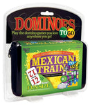 Board Games - Mexican Train To Go - (Blister Pack)