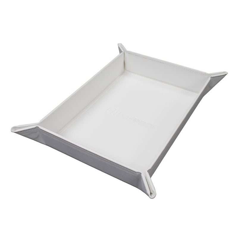Dice Tray: Magnetic Folding Dice Tray: Vivid: White