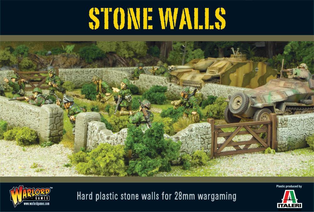 Warlord Games - Bolt Action - Scenery - Stone Walls | Event Horizon Hobbies CA