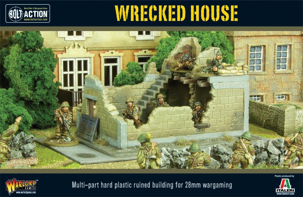 Warlord Games - Bolt Action - Scenery - Wrecked House | Event Horizon Hobbies CA