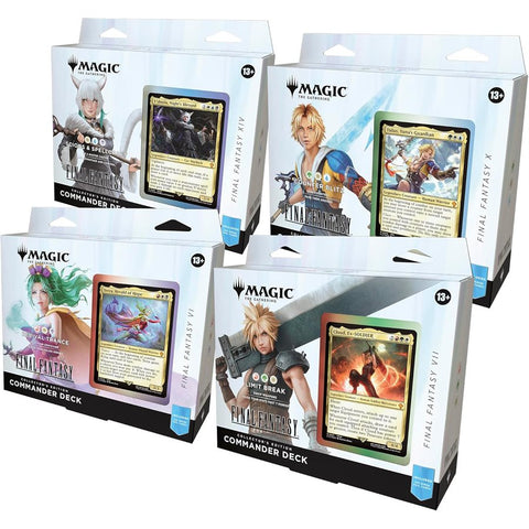 MTG - Final Fantasy - Collector Commander Decks (Foil Assorted)