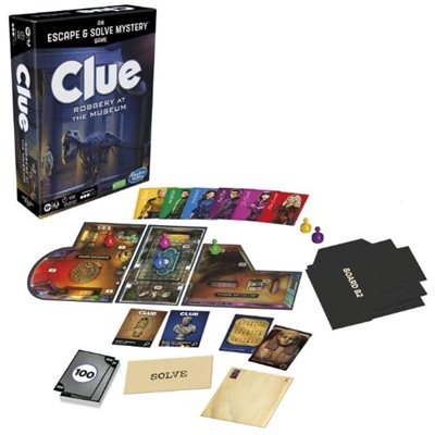 Board Games - Clue - Robbery At The Museum