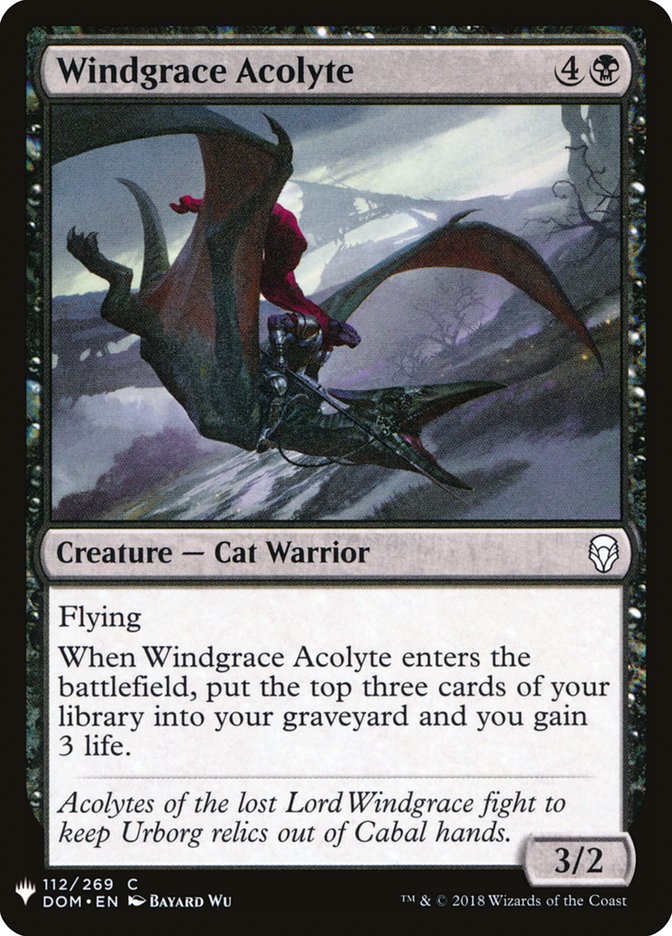 Windgrace Acolyte [Mystery Booster] | Event Horizon Hobbies CA