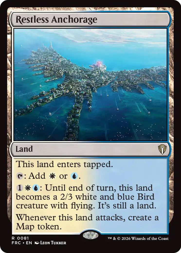 Restless Anchorage [Reality Fracture Commander]