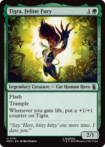 Tigra, Feline Fury [Marvel Super Heroes]