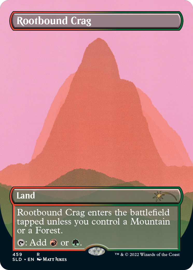 Rootbound Crag (Borderless) [Secret Lair Drop Series] | Event Horizon Hobbies CA