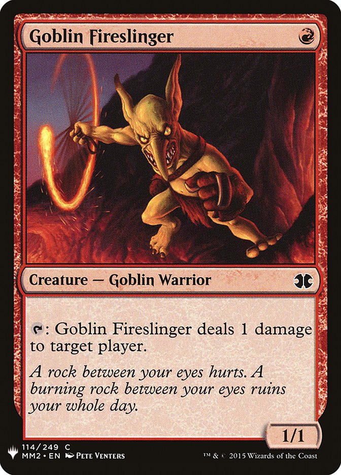 Goblin Fireslinger [Mystery Booster] | Event Horizon Hobbies CA
