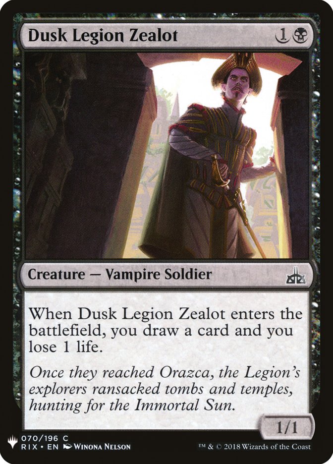 Dusk Legion Zealot [Mystery Booster] | Event Horizon Hobbies CA