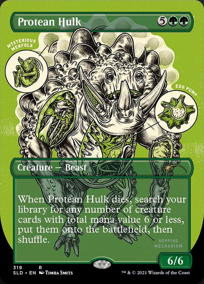 Protean Hulk (Borderless) [Secret Lair Drop Series] | Event Horizon Hobbies CA