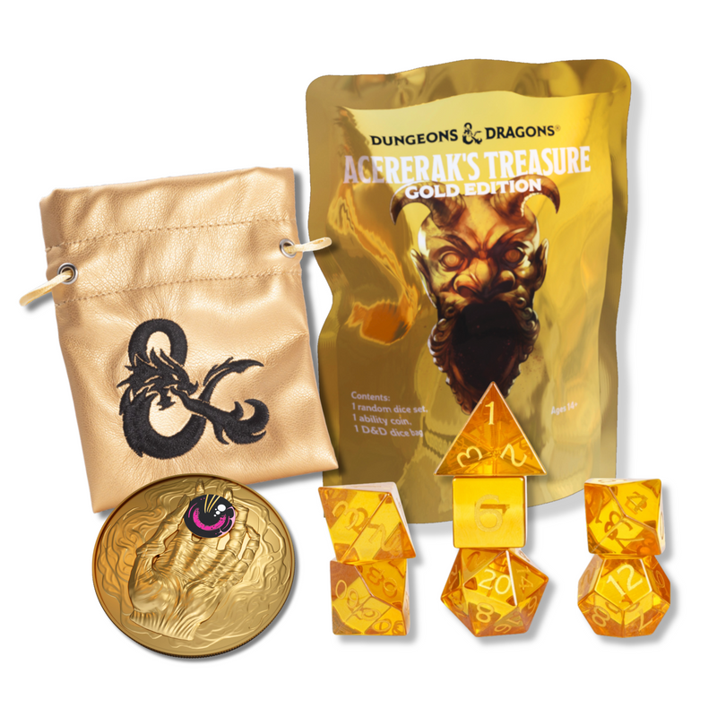 Dice - Sirius Dice - Acererak's Treasure - Gold Edition