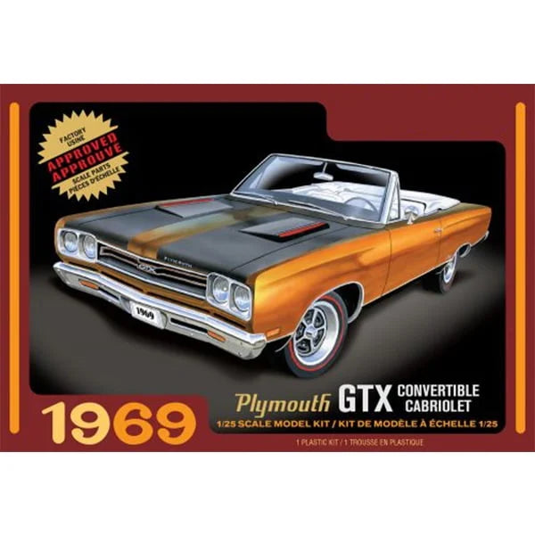 Model Kits - AMT - '69 Plymouth GTX Convertible 1/25