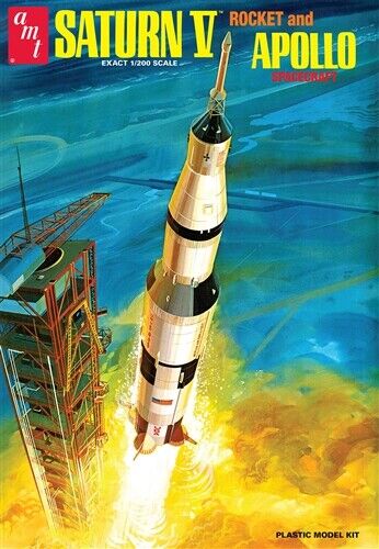Model Kits - AMT - Saturn V Rocket 1/200