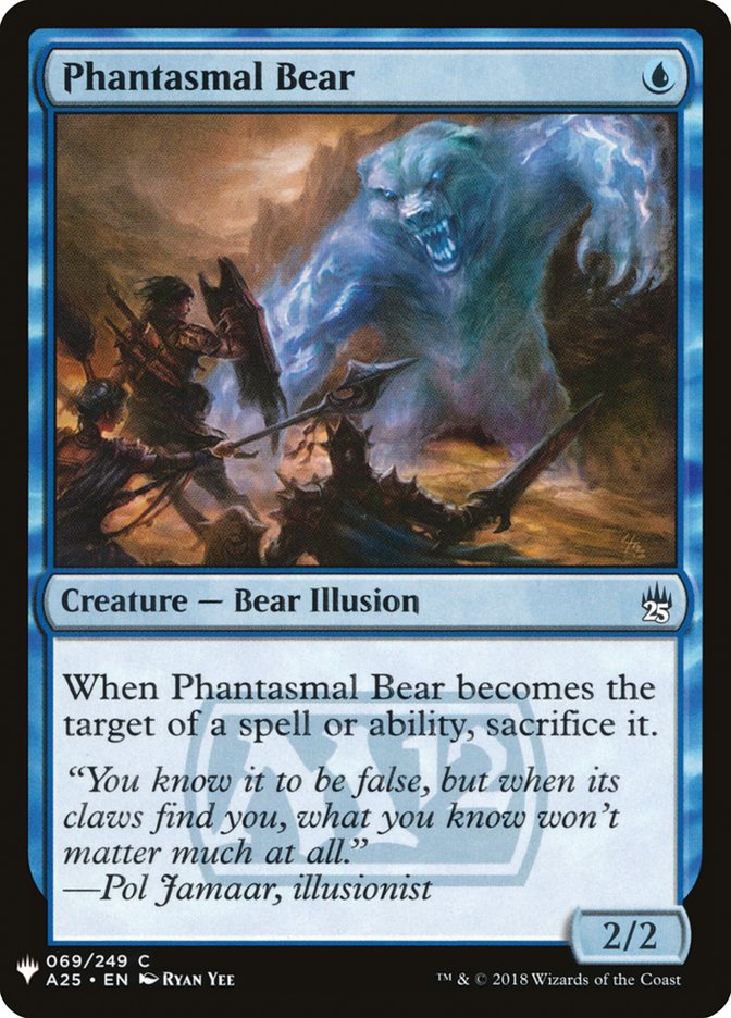 Phantasmal Bear [Mystery Booster] | Event Horizon Hobbies CA