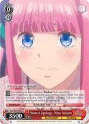 Honest Apology, Nino Nakano (5HY/W83-E081 U) [The Quintessential Quintuplets]