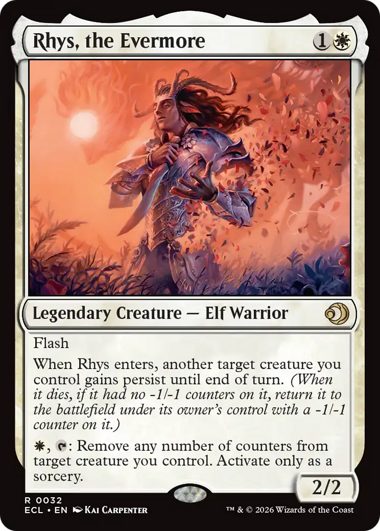 Rhys, the Evermore [Lorwyn Eclipsed]