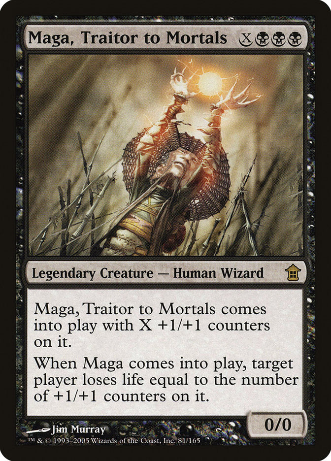 Maga, Traitor to Mortals [Saviors of Kamigawa] | Event Horizon Hobbies CA