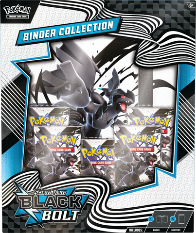 Pokemon - Binder Collection Box - Black Bolt (July 18th)