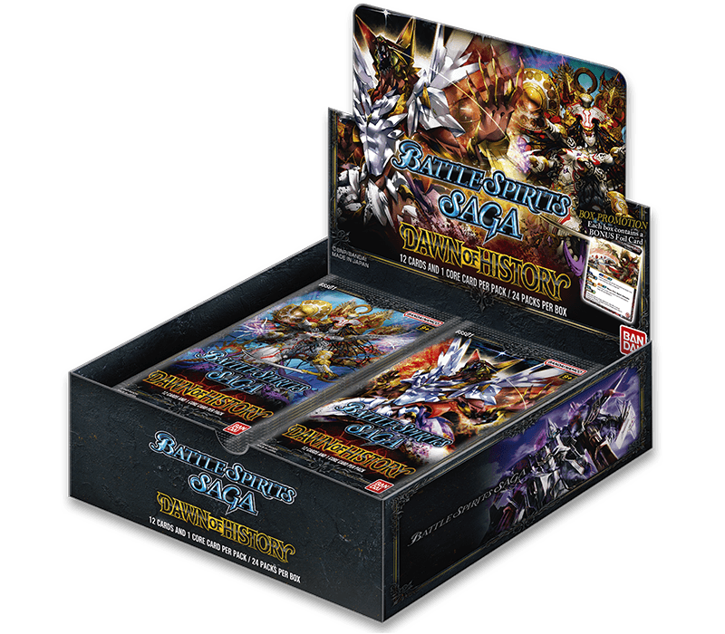 Battle Spirits Saga - Set 01 Dawn of History- Booster Box | Event Horizon Hobbies CA