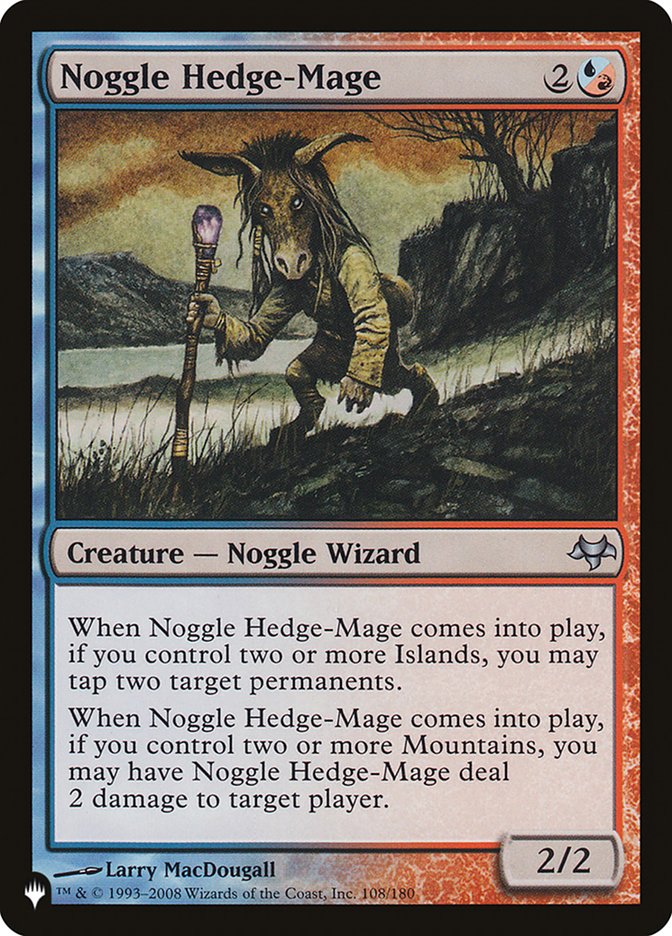 Noggle Hedge-Mage [The List] | Event Horizon Hobbies CA