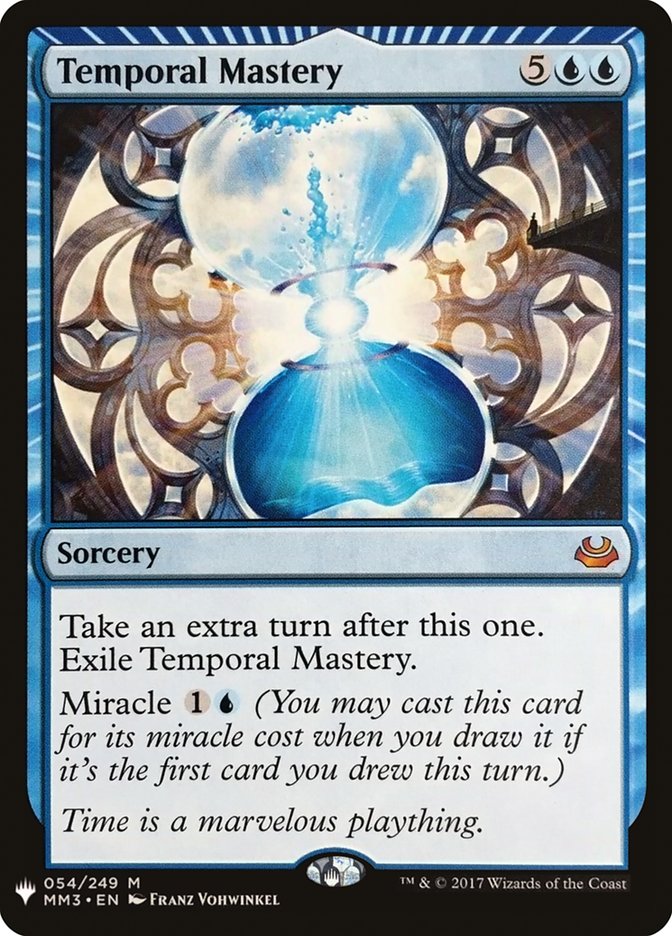 Temporal Mastery [Mystery Booster] | Event Horizon Hobbies CA