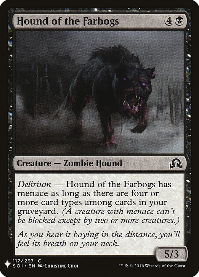 Hound of the Farbogs [Mystery Booster] | Event Horizon Hobbies CA