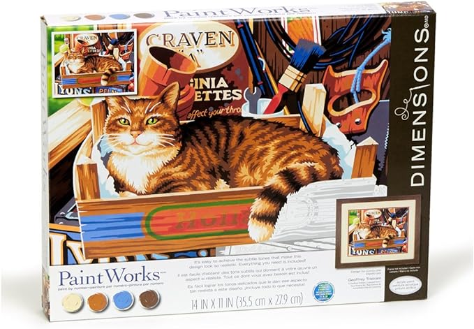 PaintWorks - Paint By Numbers - Cat Signs | Event Horizon Hobbies CA
