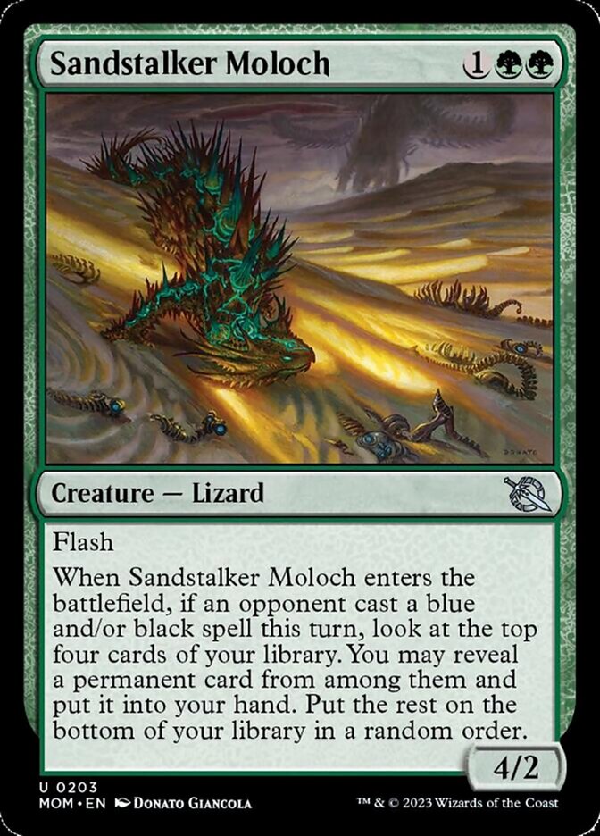 Sandstalker Moloch [March of the Machine] | Event Horizon Hobbies CA