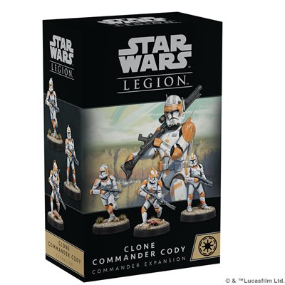 Starwars Legion - Clone Commander Cody - Commander Expansion | Event Horizon Hobbies CA