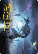 Blue Sun's Twilight Art Card (Gold-Stamped Signature) [Phyrexia: All Will Be One Art Series]