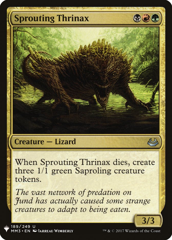 Sprouting Thrinax [Mystery Booster] | Event Horizon Hobbies CA