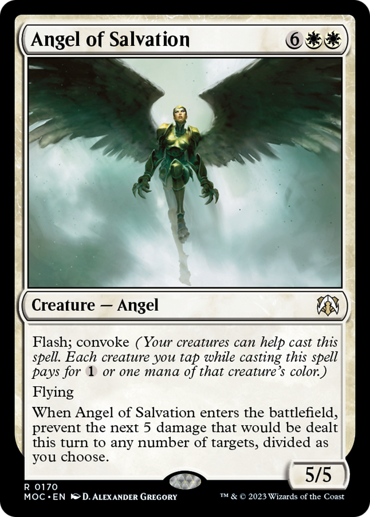 Angel of Salvation [March of the Machine Commander] | Event Horizon Hobbies CA