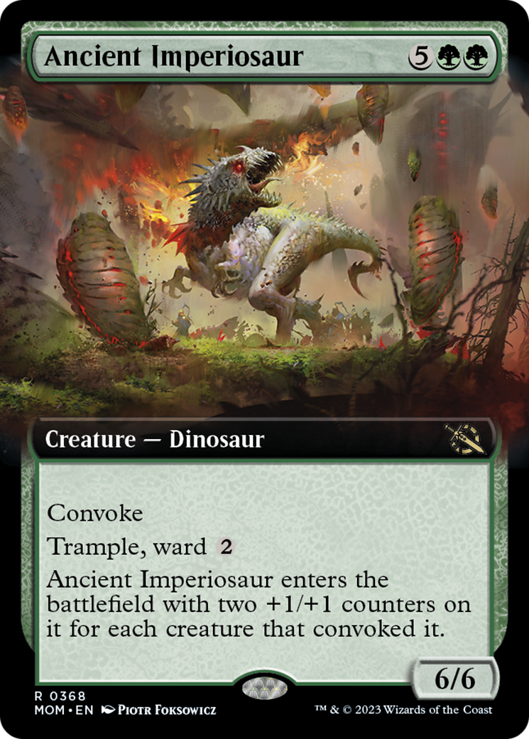Ancient Imperiosaur (Extended Art) [March of the Machine] | Event Horizon Hobbies CA