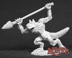 Miniatures - Dark Haven Legends - Lizard man