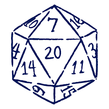 Dice - Chessex Assorted Random D20 - Signature