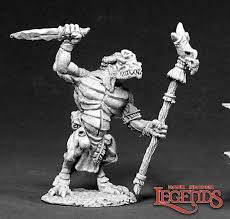 Miniatures - Dark Haven Legends - Shaman Lizardman