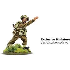 Warlord Games - Metal Miniatures - CSM Stanley Hollis VC