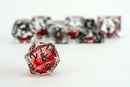 Dice - D&D Red Dust Liquid Core (7pc)