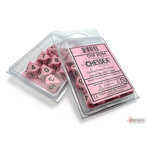 Dice - Chessex - D10 (10pc) - Opaque