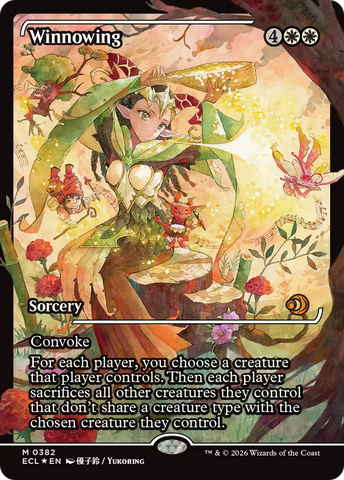 Winnowing (Showcase) [Lorwyn Eclipsed]