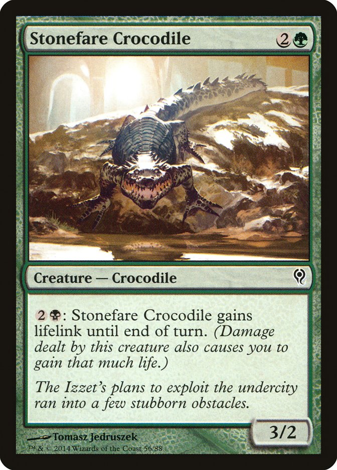 Stonefare Crocodile [Duel Decks: Jace vs. Vraska] | Event Horizon Hobbies CA