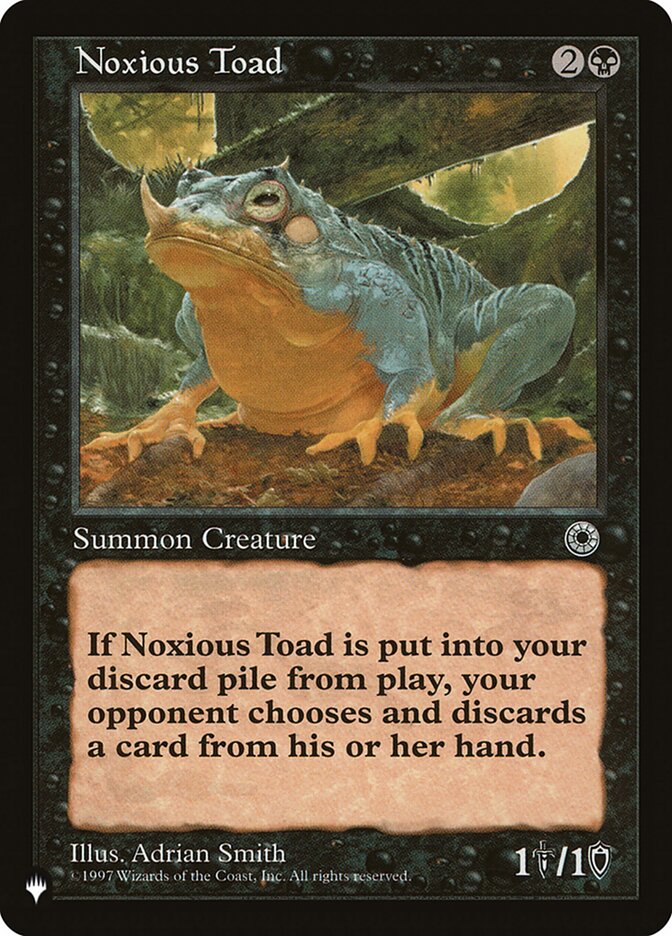 Noxious Toad [The List] | Event Horizon Hobbies CA