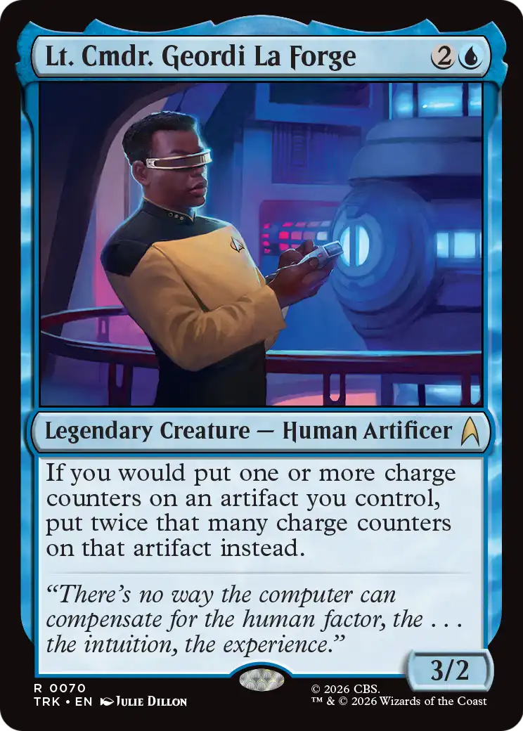 Lt. Cmdr. Geordi La Forge [Star Trek]